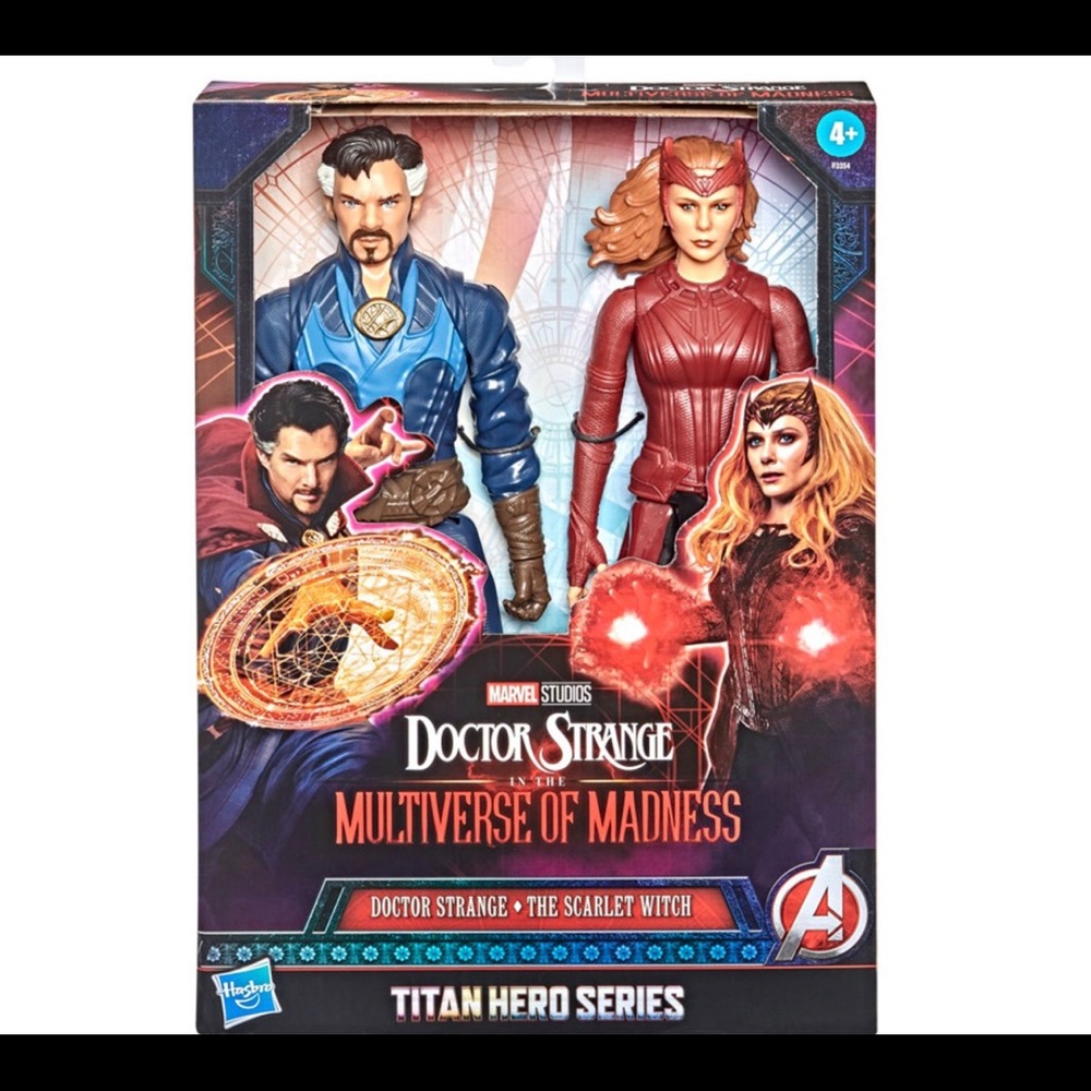 Doctor Strange & Scarlet Witch Titan Hero Series Multiverse of Madness Marvel